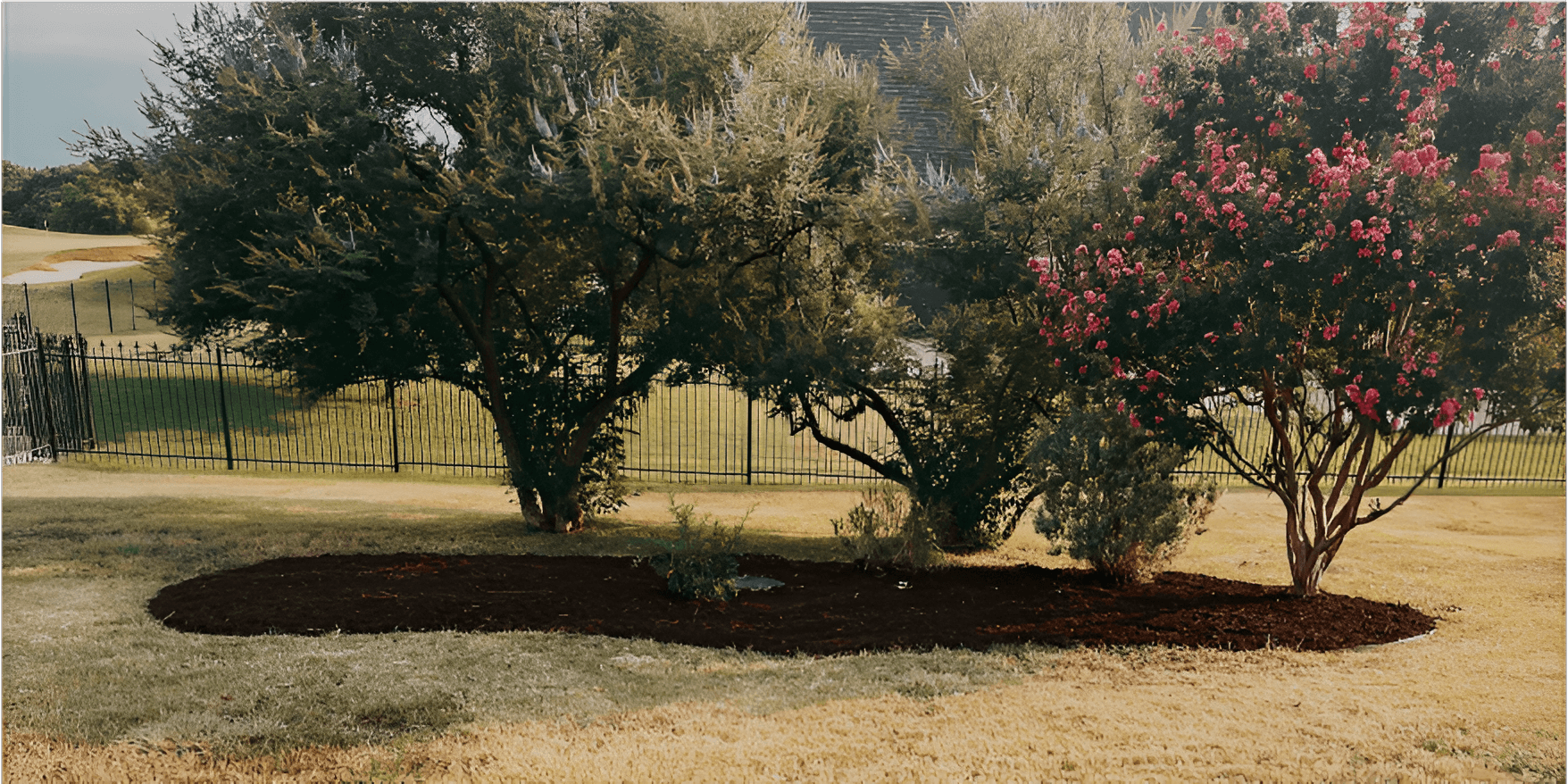 Landscaped home in Keller TX